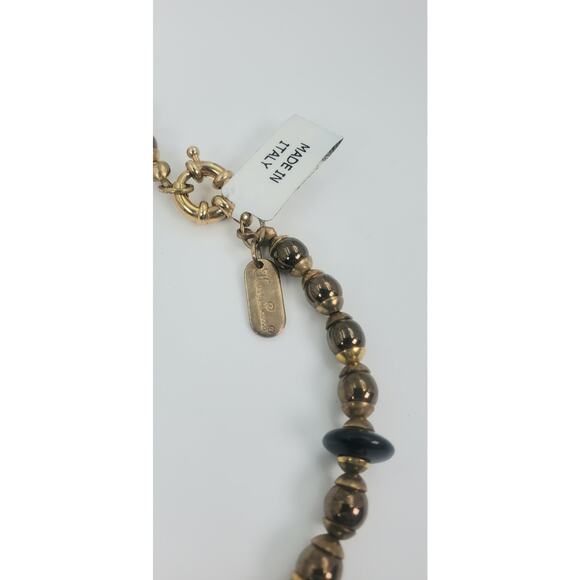 Vintage Hilary London Italian Murano Glass Convertible Necklace & Earrings Set - Picture 11 of 11